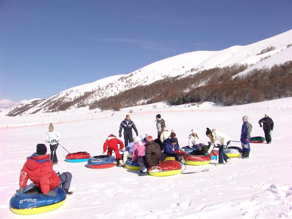 ヴィッレッタ・バッレーア Rifugio Passo Godiアパートホテル エクステリア 写真